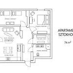 Sanhaus - Sztokholm - Z Balkonem Sopoty